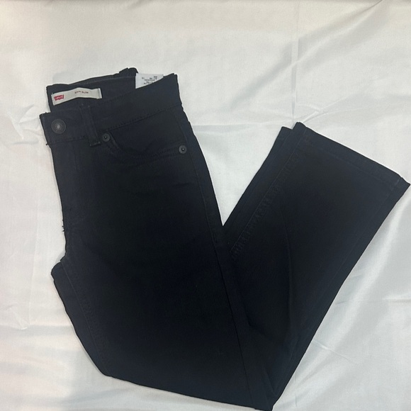 Levi's Dark Straight Leg Jeans - Picture 1 of 2